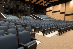 Serie de butacas para auditorios